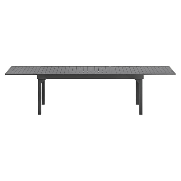 OUTLIV. Lucca Ausziehtisch Aluminium Anthrazit