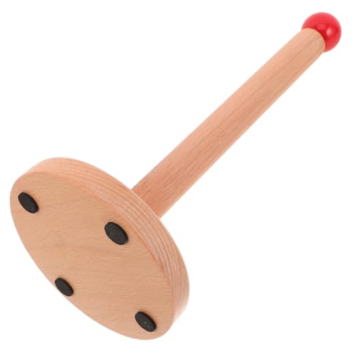 NOLITOY Wood Hair Tie Holder Stand Japanese Aesthetic Organizer for Scrunchies and Headbands Natural Wooden Desktop Storage Rack for Women Space Saving Design