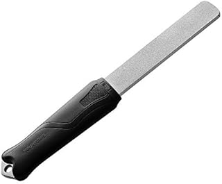 SHARPAL 121N Dual-Grit Diamond Sharpening Stone, Tool Sharpener for Sharpening Knife, Garden Shears, Axe and All Blade Edge