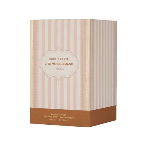 Image of Lattafa Cookie Crave Eau de Parfum Give me Gourmand Collection for Unisex- 75ml