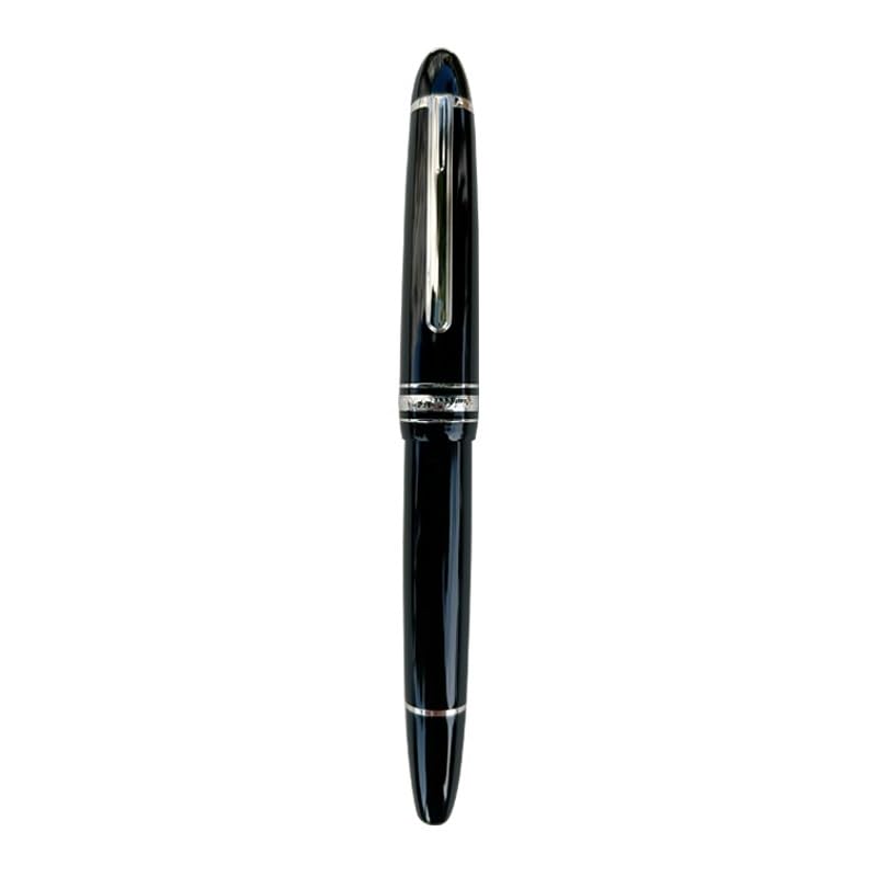 Stylo plume à piston résine écriture calligraphie plume longue pointe couteau polie Iraurita