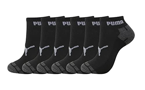 PUMA Men's Quarter Crew Socks (6-Pack)