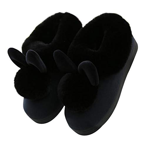 LAMEIDA Pantoufles en Coton Soft Warmer Tongs Home Pantoufles Bas épais Chaussures pour l'hiver