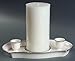 Lenox China Opal Innocence Unity Candleholder (Holds 2), Fine China Dinnerware
