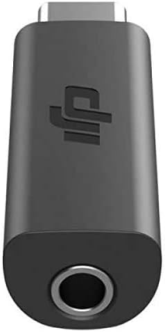 Genuine Type C USB C to 3.5mm Audio Mic Microphone Adapter Compatible with Osmo Pocket Accessories， Supports External Microphone for Higher-Quality Recording