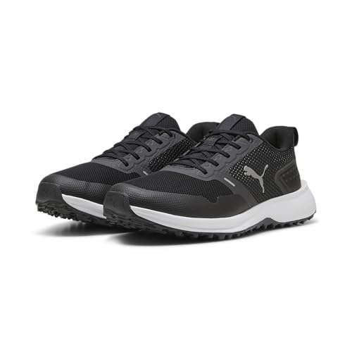 Puma Golf Men's Fusion Grip 6 Golf Shoe, Puma Black-Asphalt, 7.5 by PUMA Golf - Used condition - Image 5