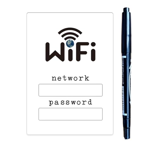 Wifi Sign for Home Airbnb Essentials for Hosts Wifi Sign