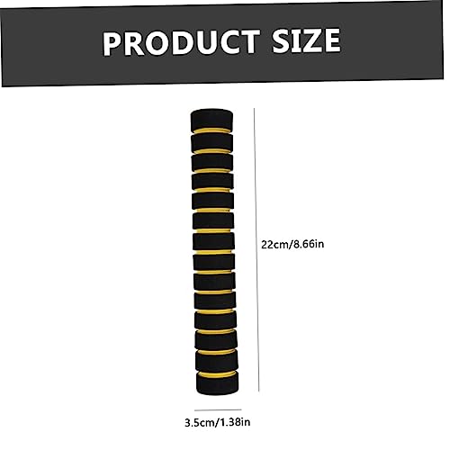 Puños de esponja para manillares de 22mm que reducen el dolor de manos en bicicleta 2