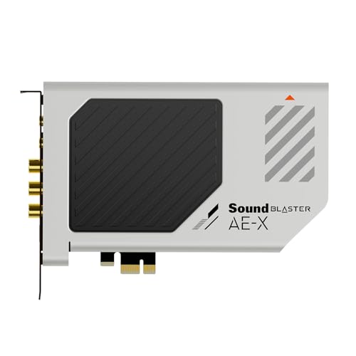 Creative Sound Blaster AE-X Hi-res PCIe DAC with Discrete Headphone Amp Sound Card and AutoEq for PC