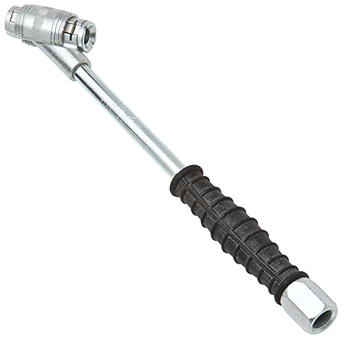 PCL CO3A03 Twin Clip On Tyre Valve Connector with Open End - Tyre Inflator Forecourt Car, Van Truck