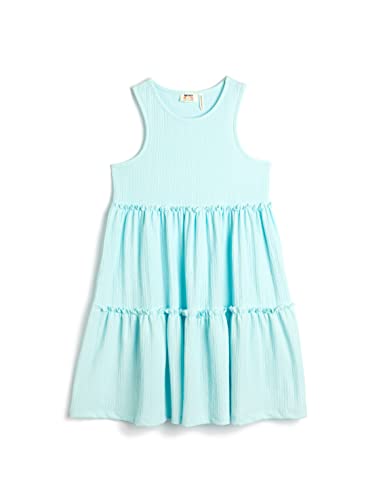 Robe midi Koton au tombé impeccable avec col halter chic sans manches