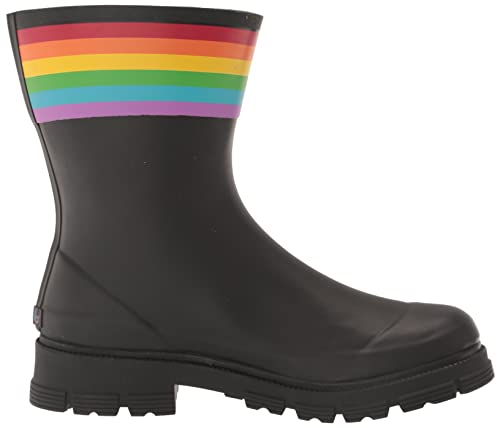 Chooka Womens Storm Pride Waterproof Mid Height Rain Boot, Black, 9 Us #TOP5