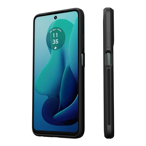 Image of Motorola Moto G 5G (2024) Textured Protective Case- Black