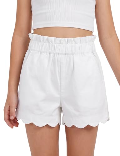 Short pour fille Spring&Gege avec jolis volants et poches pratiques