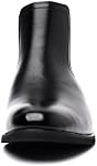 Kkdom Hommes Bottes Chelsea Bottes en cuir synthétique Robe Bottes imperméables