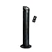 Seville Classics UltraSlimline 40 in. Oscillating Tower Fan, Black