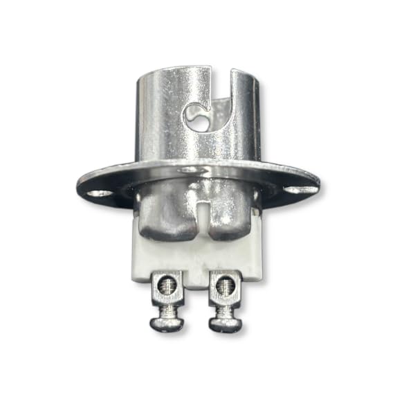 Douille BA15D double contact robuste pour stopper les faux contacts de lampe
