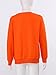 Lorilida Unisex Kids Carnival Party Roly Play Pumpkin Sweatshirt Long Sleeve Fancy Dress Up Costume Top A Orange 7-8 Years