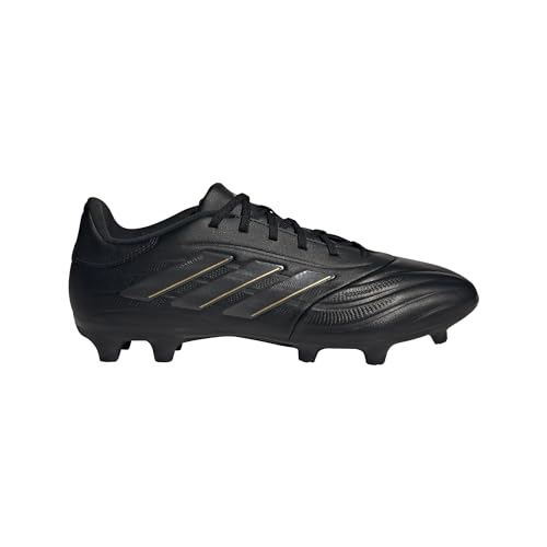 Adidas Unisex-Adult Copa Pure II League Firm Ground, Black/Carbon/Gold Metallic, 9