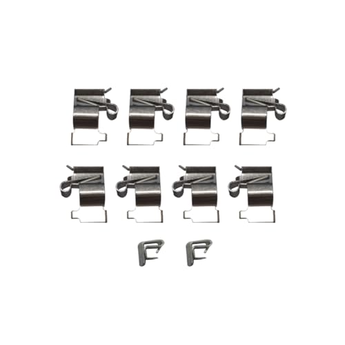 Image of Detroit Axle - Front Brake Pads for 2002-2003 Lexus RX300 Ceramic Brake Pads w /Hardware Replacement