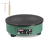 KRAMPOUZ Crêpière Électrique BILLIG   Plaque en Fonte Usinée Diamètre 35 cm   220 240 Volts et 2500 Watts   Véritable Crêpière Traditionnelle Bretonne Familiale   Fabriquée en France   Réf CEBPA3AO KR