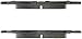 StopTech 308.07270 Street Brake Pads; Front with Shims and Hardware