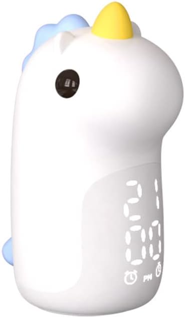 Cute Unicorn Child Night Light Kids Lamp, 7 Colour Changing LED Portable Animal Silicone Lights, USB Chargeable Alarm Clock Decor Gifts For Childrens Nursery Toddler Bedroom Bedside Kawaii Room