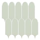 Peel and Stick Backsplash, Self-Adhesive backsplash Tile for Kitchen,Sage Green Peel and Stick Tiles