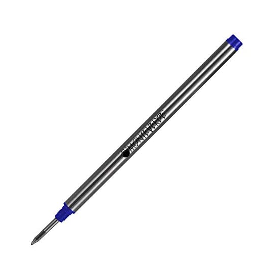 Monteverde - Recambio para bolígrafos roller Montblanc (punta fina, 2 unidades), color azul