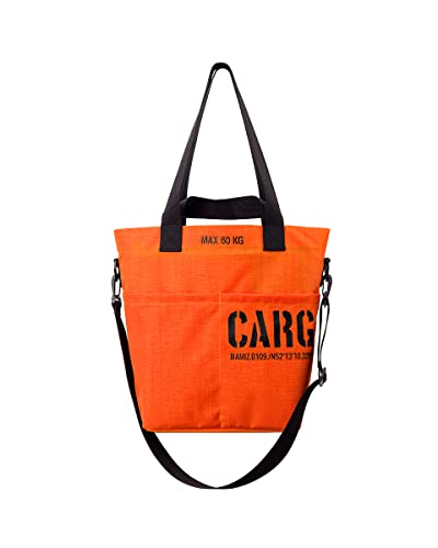 CARGO by OWEE Sac Bandoulière En Cordura Résistant Et Facile Capacité De Charge 60 kg Spacieux Pratique 45x35x15 cm Orange