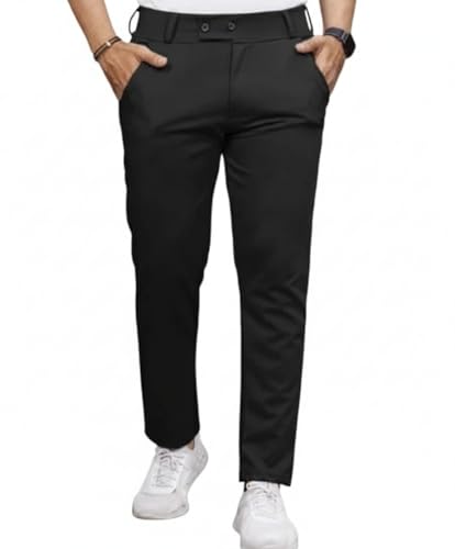Men’s Stretchable 2 Way Lycra Slim Fit Trouser | Formal & Casual ...