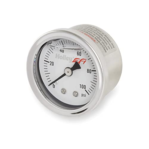 Holley Efi 26-507 Fuel Pressure Gauge - 0-100Psi thumb #1