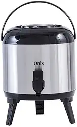 Botijão Garrafa Térmica Inox 5 Litros Torneira Café Chá Tererê