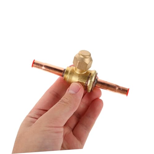 Válvula de bola de carga para HVAC SHINEOFI compatible con refrigerantes 4