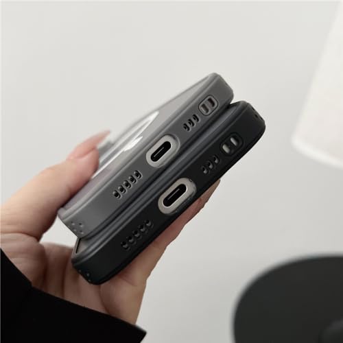 Coque iPhone 14 Pro Max magnétique vin rouge en PC rigide mate - 5