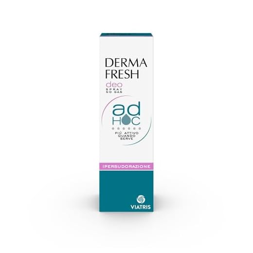 Dermafresh Ad Hoc - Deodorante Spray Ipersudorazione, 100ml