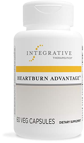 Integrative Therapeutics - Heartburn Advantage - Helps Reduce Occasional Heartburn, Bloating, and Nausea - 60 Capsules