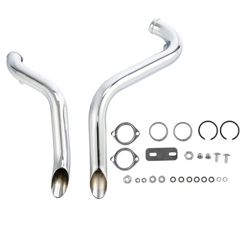 Motorrad Auspuffrohr Schalldämpfer Für T7 Für Softail Für Sportster XL883 X48 X72 Für Fat Boy Straße Motorrad Auspuff Schalldämpfer Schalldämpfer