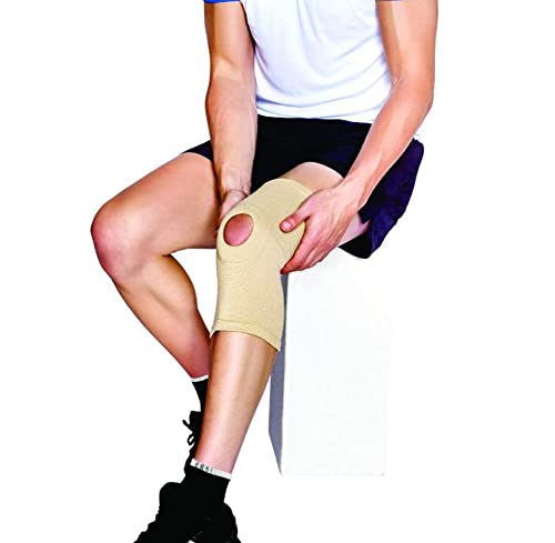 Zepham Open Patella Knee Cap | Anti Slip Design for Arthritis, Pain Relief, Sports Activities, Men & Women_ X-Large (Random Color)
