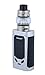 Smok R-Kiss E Zigarette Set | R-Kiss 200 Watt | TFV8 Baby V2 Verdampfer | 2x Baby V2 Heads - Farbe: silber-schwarz