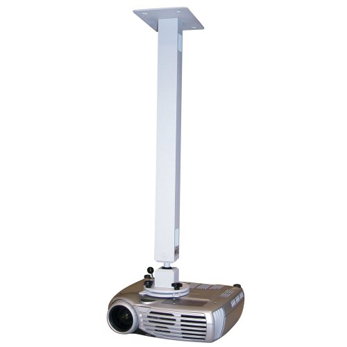 Support plafond pour vidéoprojecteur suspendu Medium 1927917 pour ajuster la hauteur de 40-70 cm gris