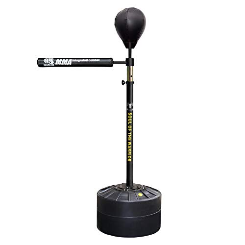 INNOLIFE MMA Boxing Speed Trainer Punching Bag Spinning Bar (2018 Version/Standard Base)
