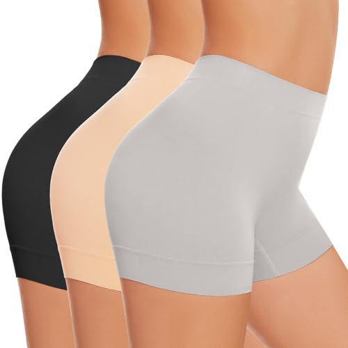 UUMIAER Slip Shorts for Under Dresses Women Seamless Anti Chafing Boyshorts