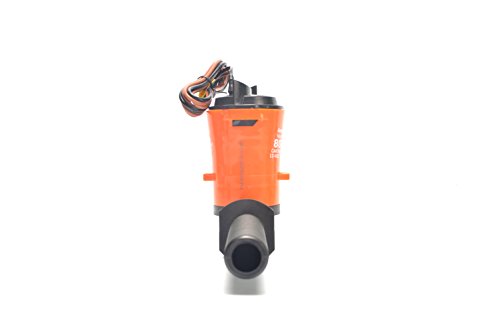 Amarine Made 12V 800Gph Livewell Pump For Boat 4.0A Livewell Aerator Pump Live Bait Tank Aerator Submersible Cartridge 90-Degree Boat Aerator Pump #TOP6