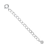 [シアーズ] 延長 アジャスター 最大5cm シルバー925 sv ネックレス チェーン 一粒CZ アジャスター sv-ajs-sj-0004