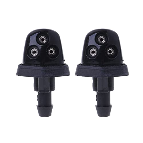 Aublinto Lot De 2 Buse De Lave-Glace De Voiture,Buse D'Essuie-Glace De Voiture Buses De PulvéRisation De Lave-Glace Avant Buse De Lave-Glace Pour Voiture Compatible Avec Su=Zuki Vol=Kswagen Cover