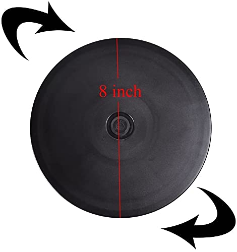 Edoblue 8 Inch Heavy Duty Rotating Swivel Steel Ball Bearings Stand For Monitor/Tv/Turntable/Lazy Susan #TOP1