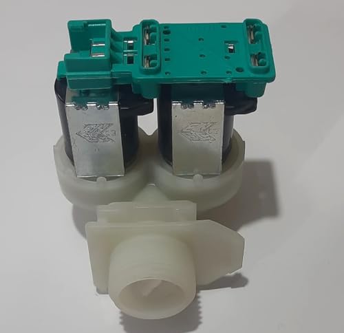 Image of PARDZWORLD 2 Way Water Inlet Feed Valve Suitable for Siemens /Bosch Washing Machines, Replacement Code: 80010-68174, Multicolor