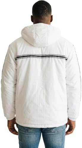 Image of ToBeInStyle Men's Zip Up Long Sleeve High Collar Polar Fleece Jacket