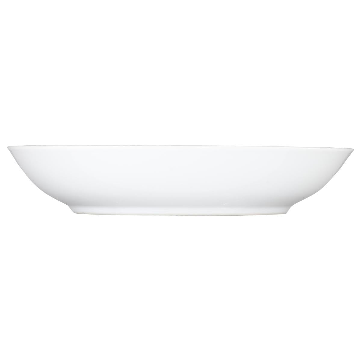 Secret de Gourmet - Lot de 6 Assiettes Creuses Rice 20cm Blanc